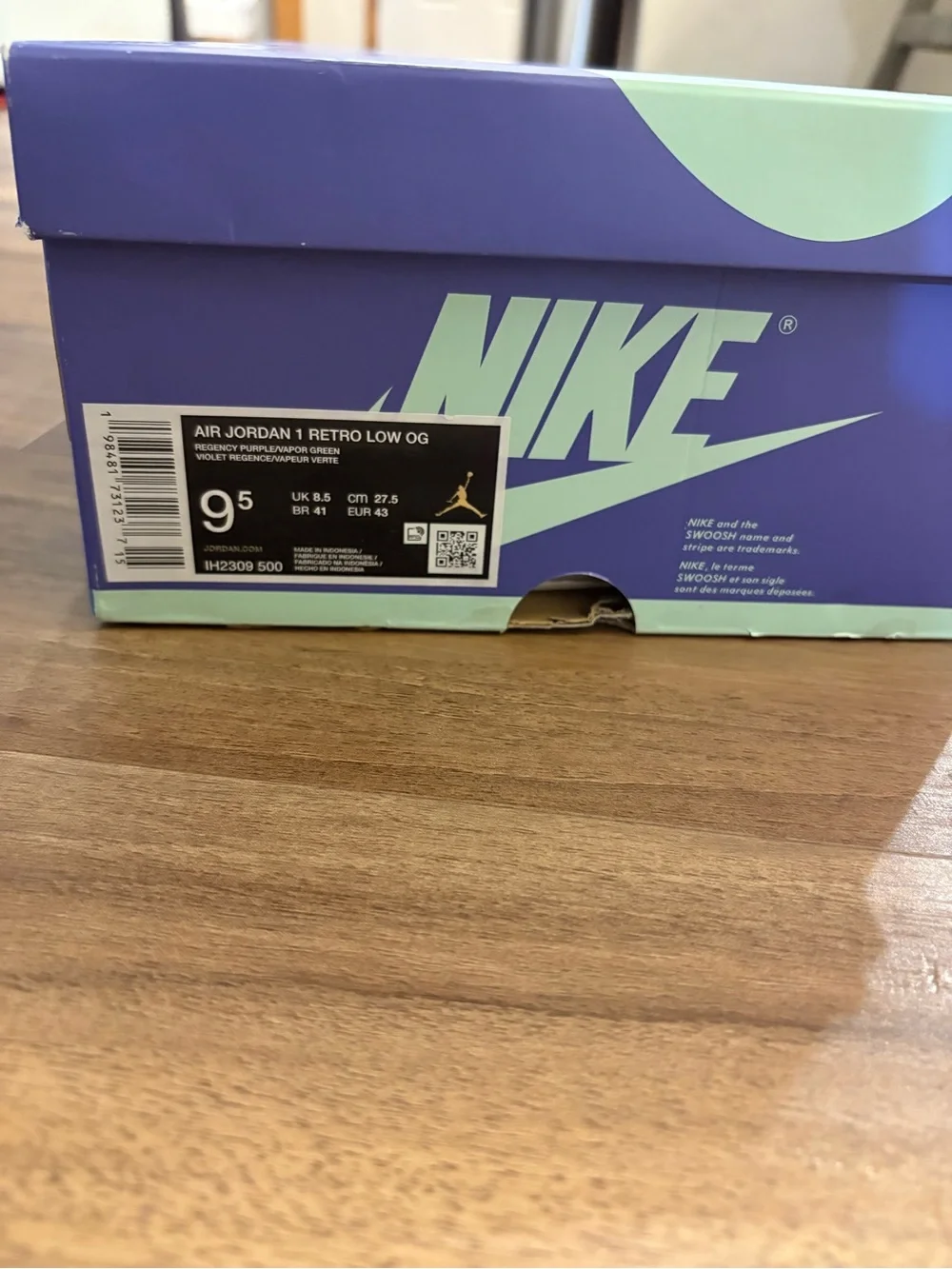 Nike Jordan 1 Low Zion Voodoo Brand New OG all